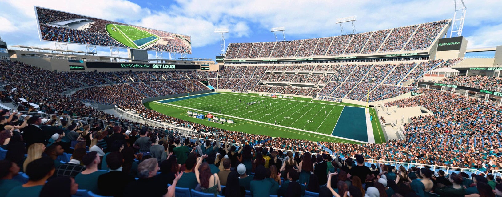 Seat view from Middle Sideline