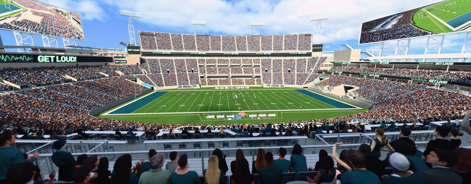 Seat view from US Assure Club