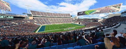 Seat view from Middle Sideline