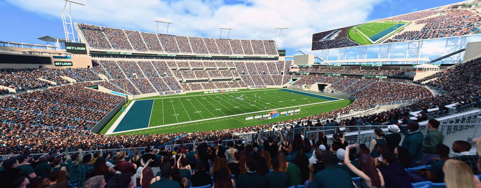 Seat view from Middle Sideline