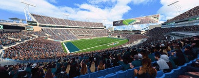 Seat view from Middle Sideline