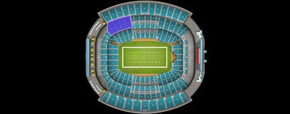 Seat view from Middle Sideline