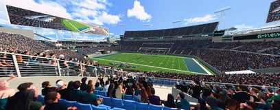 Seat view from Middle Sideline