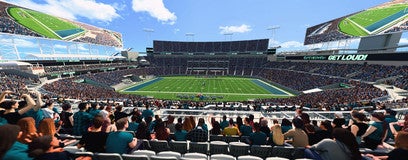 Seat view from Middle End Zone