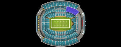 Seat view from Middle Sideline