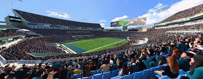 Seat view from Middle Corner
