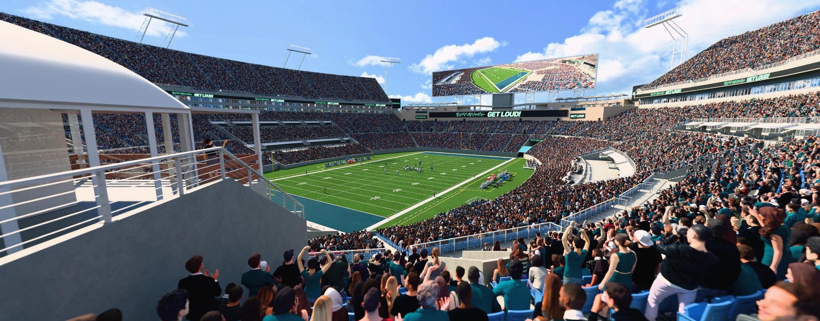 Seat view from Middle Corner
