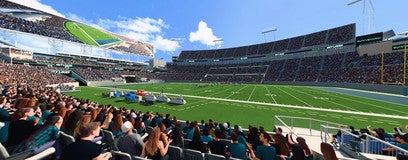 Seat view from US Assure Club