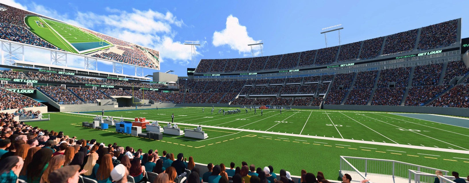 Seat view from Sideline