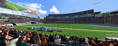 Seat view from US Assure Club