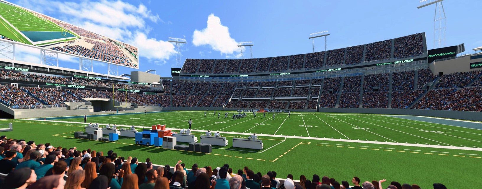 Seat view from Sideline