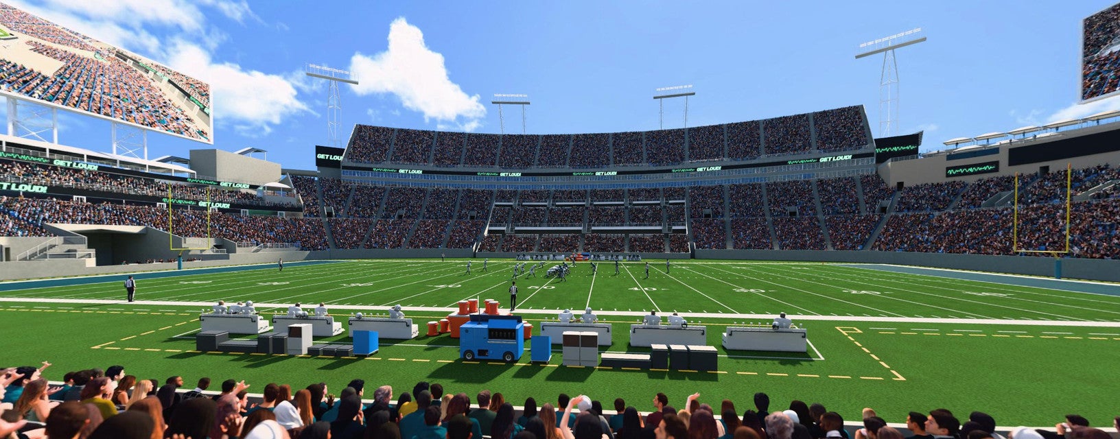 Seat view from Sideline