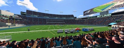 Seat view from US Assure Club