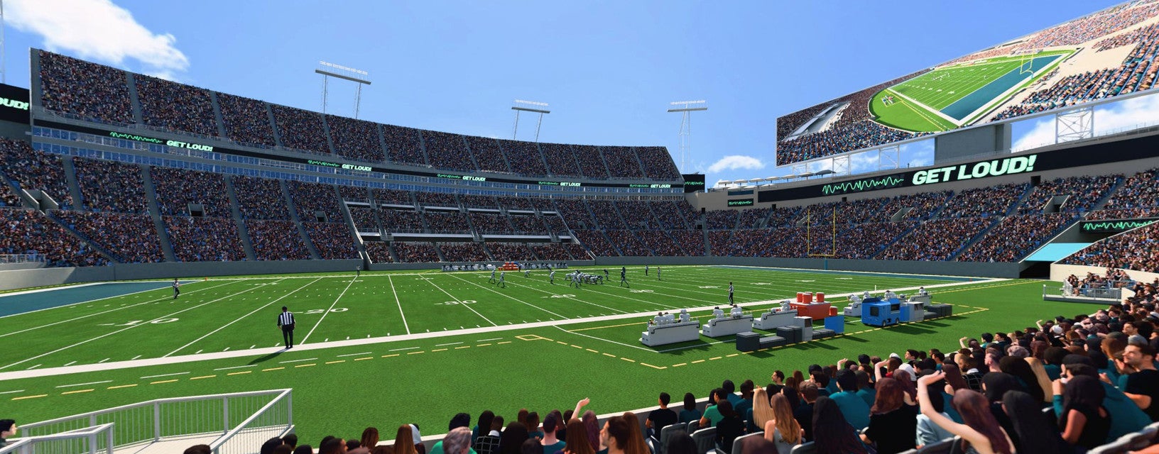 Seat view from Sideline