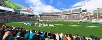 Seat view from Bud Zone Tables
