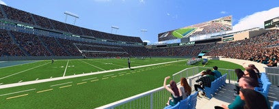 Seat view from Field