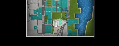 Seat view from Arena Garage