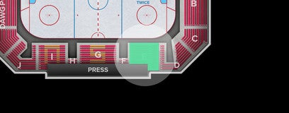 Seat view from Section