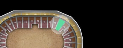 Seat view from Lower