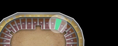 Seat view from Lower