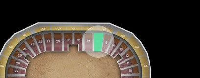 Seat view from Lower