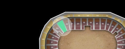 Seat view from Lower
