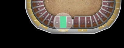 Seat view from Lower