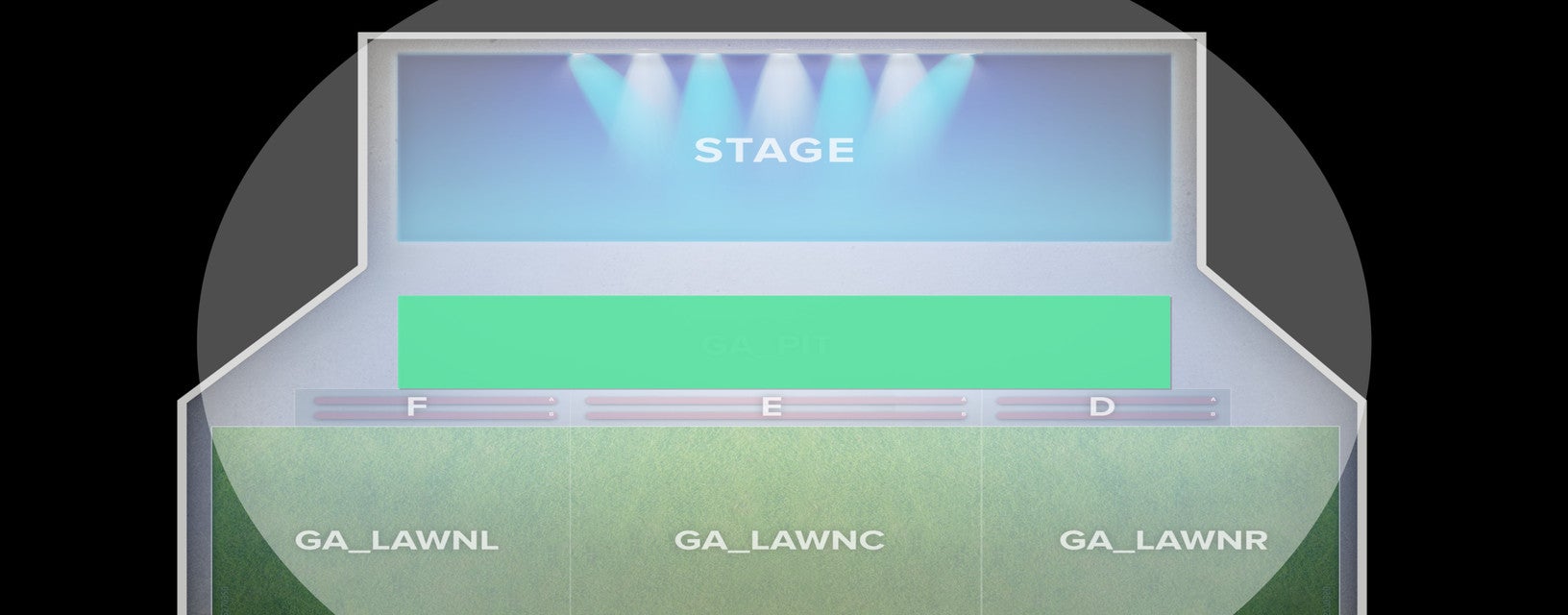 Seat view from PIT