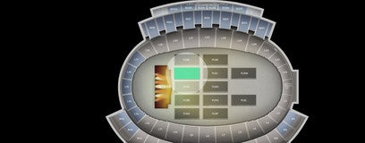 Seat view from Floor