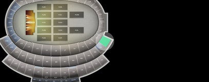 Seat view from Middle