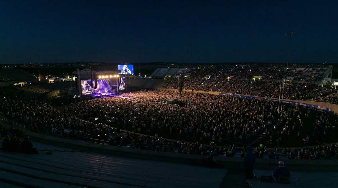 Seat view from Middle