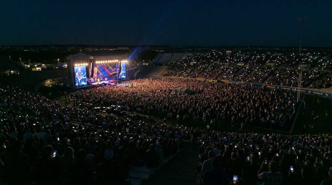 Seat view from Middle