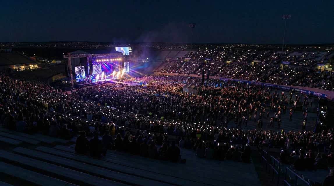 Seat view from Middle