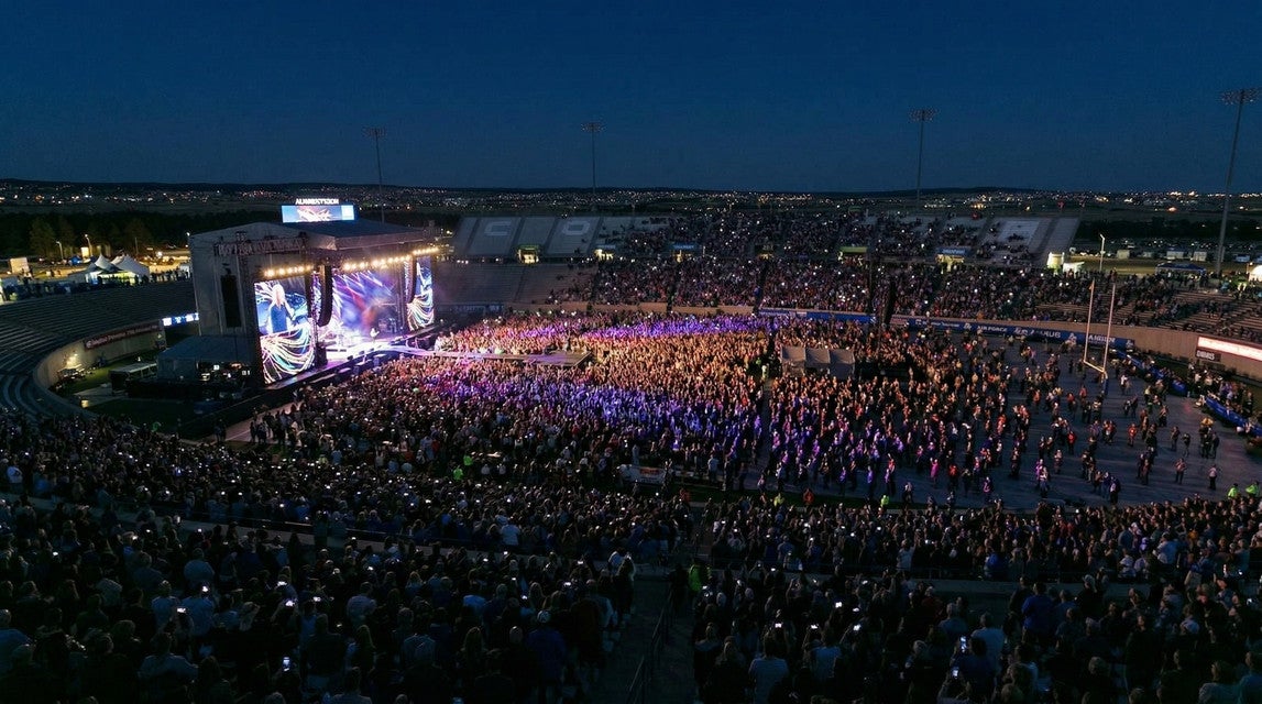 Seat view from Middle