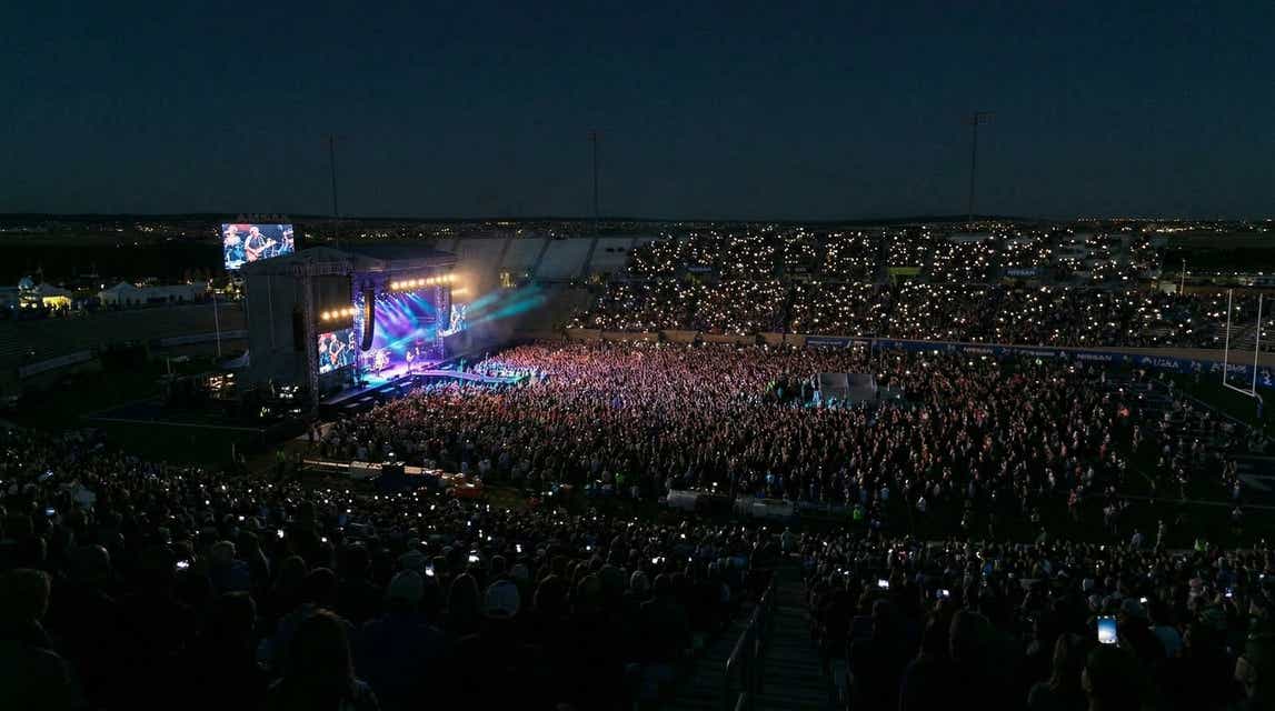 Seat view from Middle