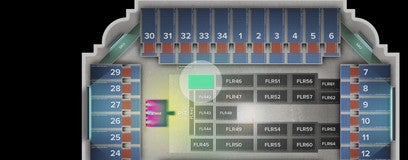 Seat view from Floor