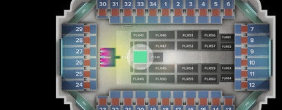 Seat view from Floor