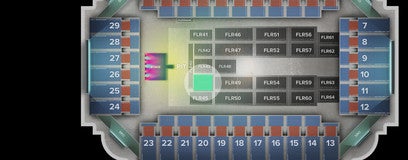 Seat view from Floor