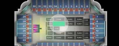Seat view from Floor