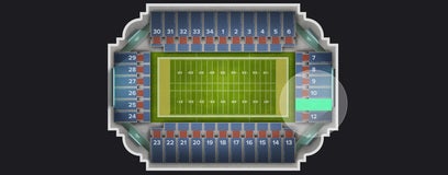 Seat view from Section