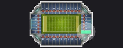 Seat view from Section