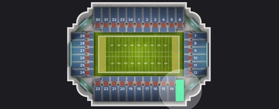 Seat view from Section