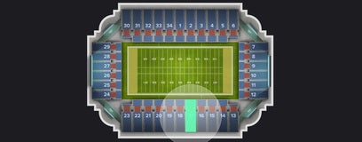 Seat view from Section