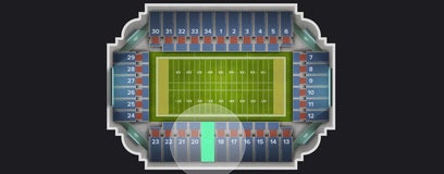 Seat view from Section