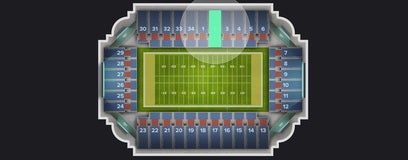 Seat view from Section