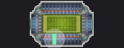 Seat view from Section