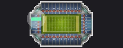 Seat view from Section