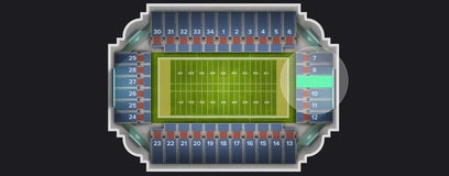 Seat view from Section