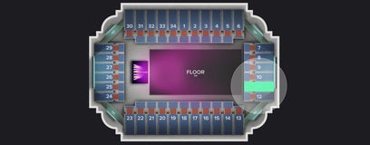 Seat view from Section