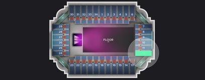 Seat view from Section